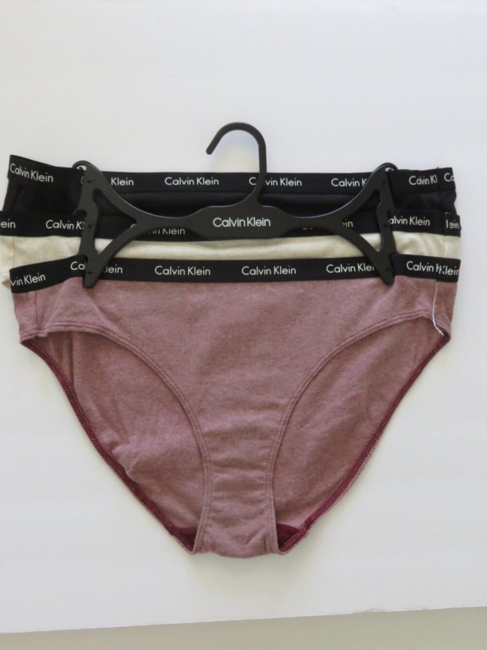 (#100) Calvin Klein Bikini 3 pack Panties Underwear Size L